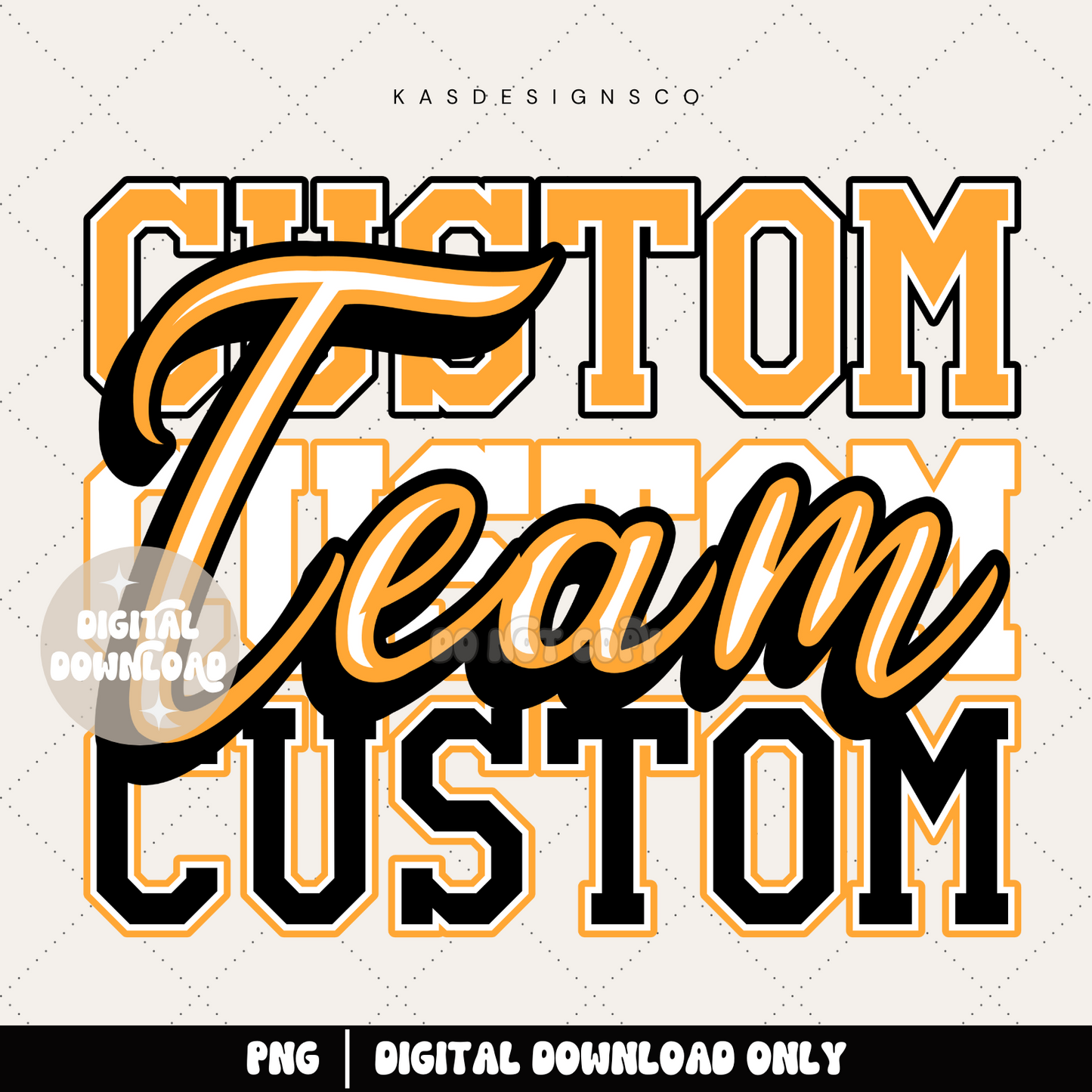 Custom team