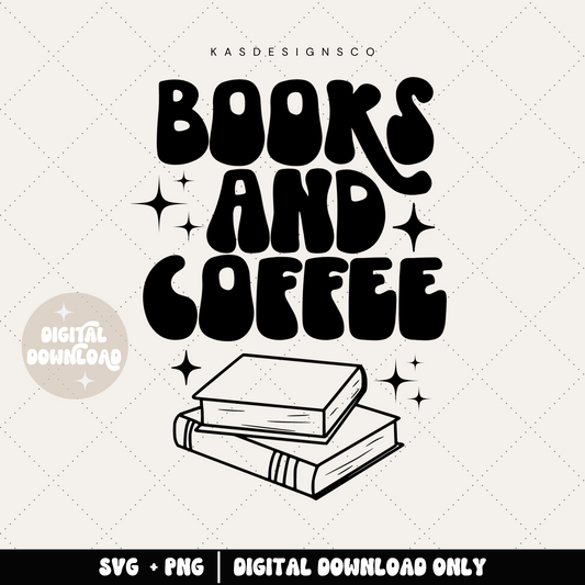 Books and coffee