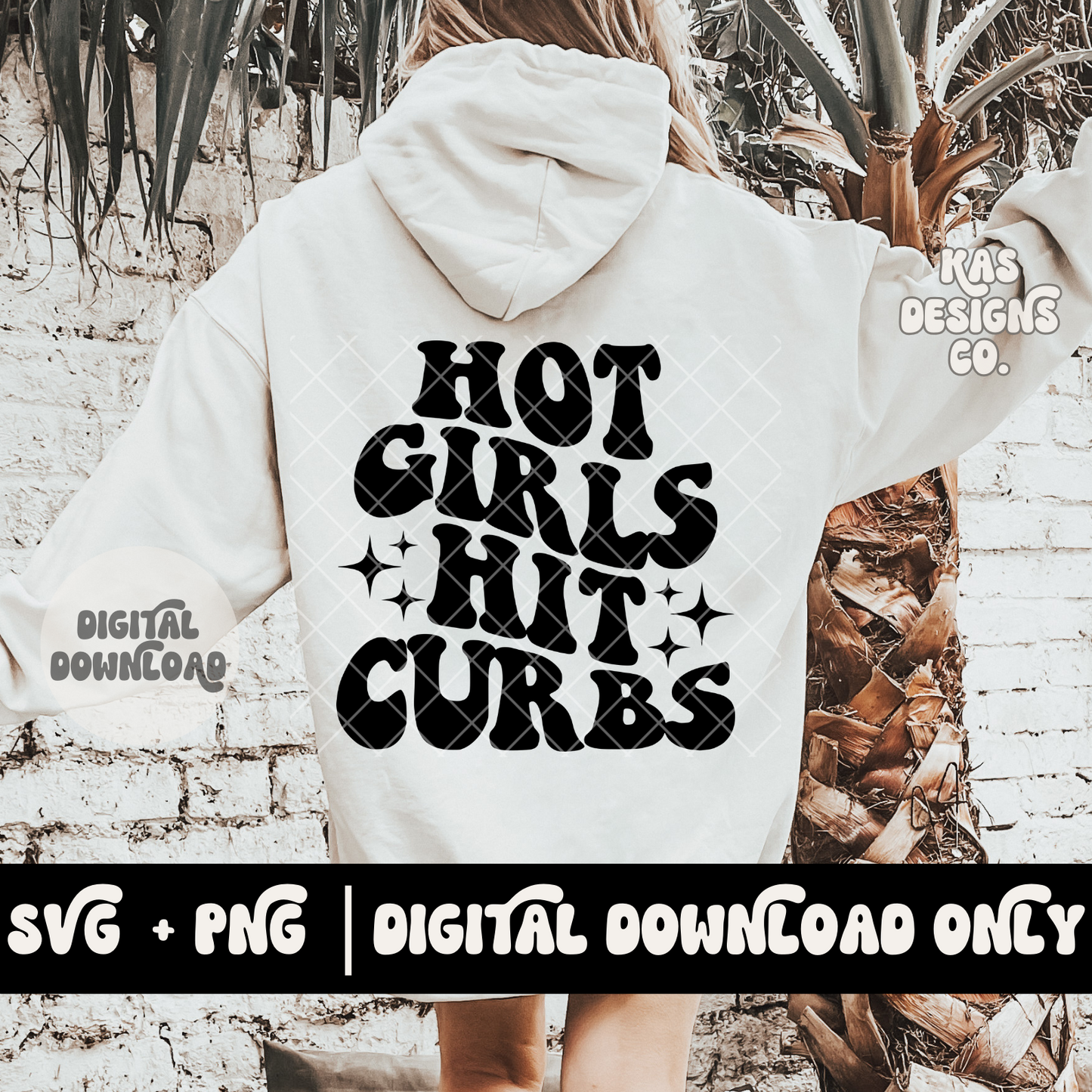 Hot girls hit curbs