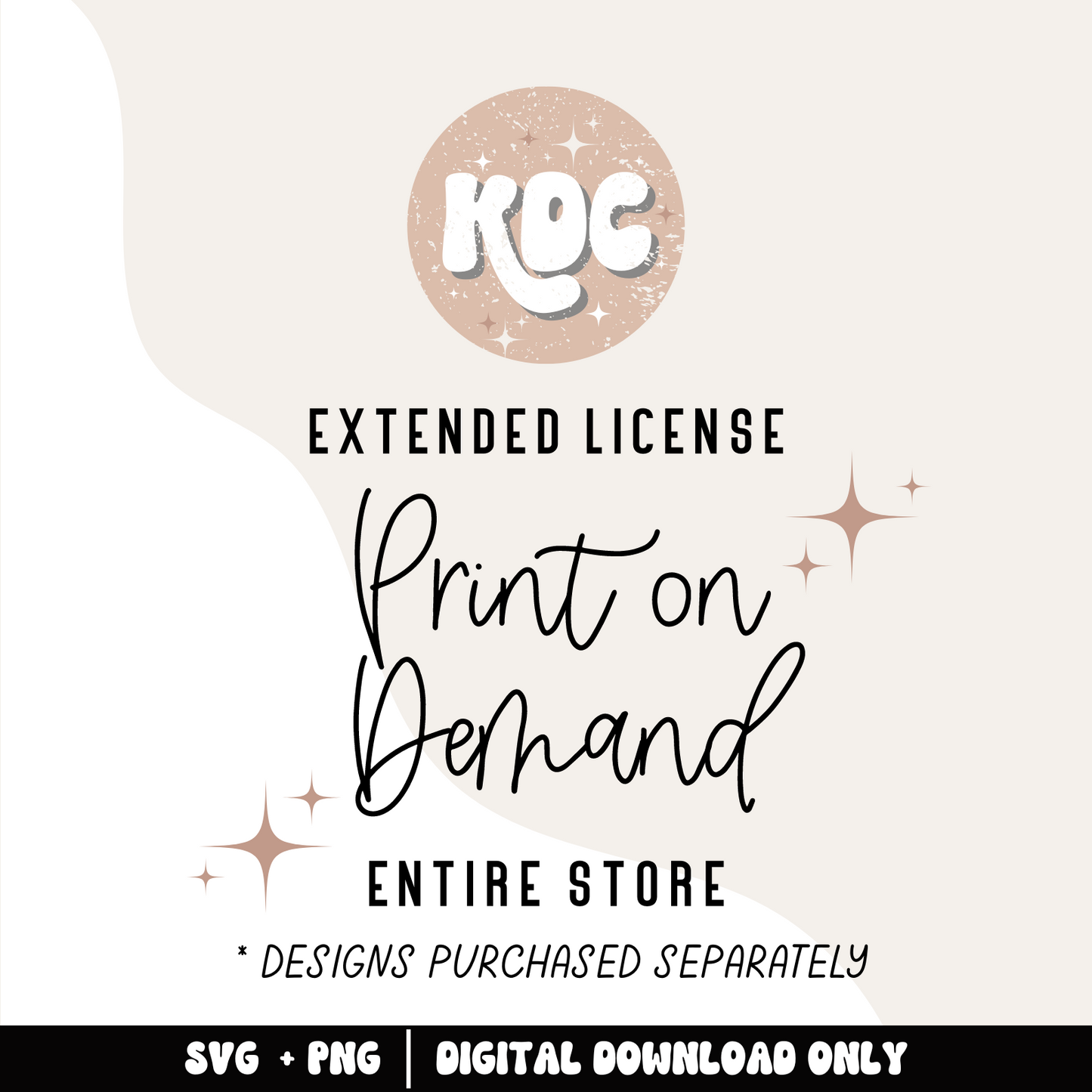 Print on demand license