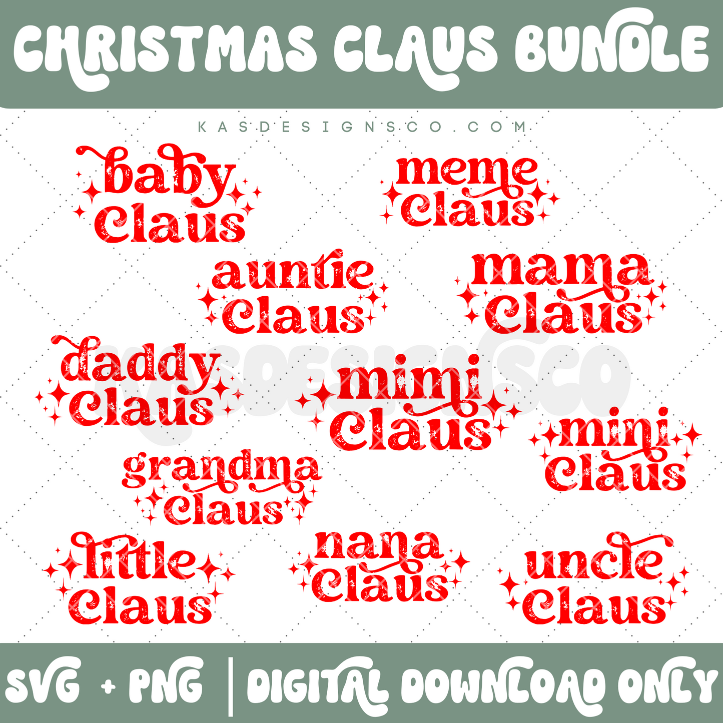 Christmas Claus bundle