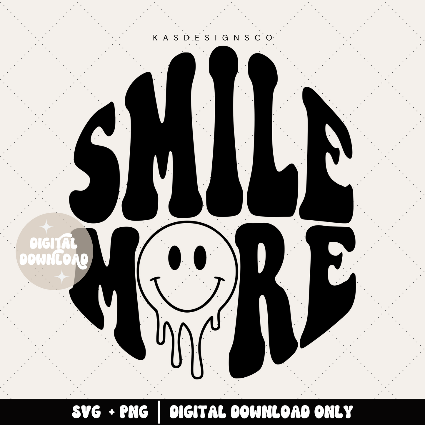 Smile more