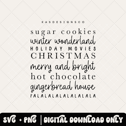Sugar cookies winter wonderland