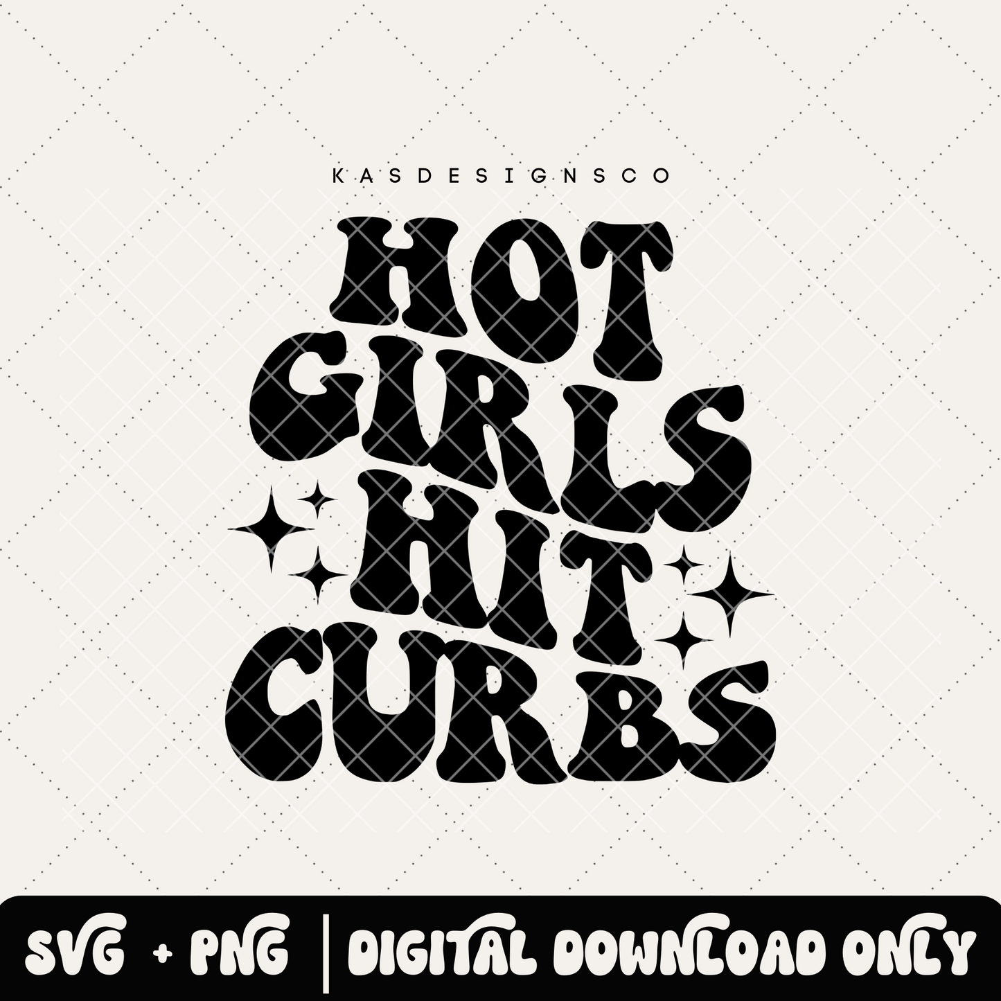 Hot girls hit curbs